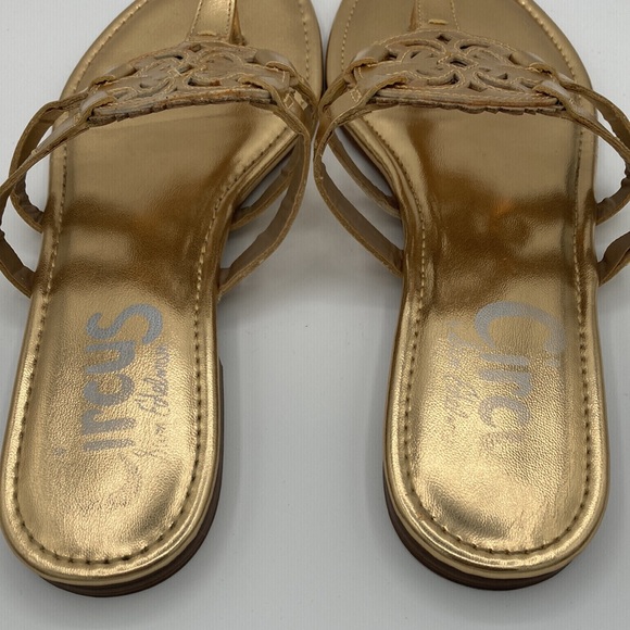 Women’s Gold Sandals CIRCUS by SAM EDELMAN Size 10- sassy!! - Picture 5 of 6